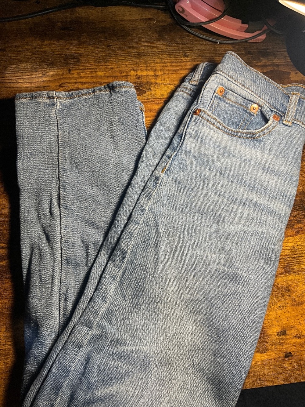 levi skinny jeans kids size 10